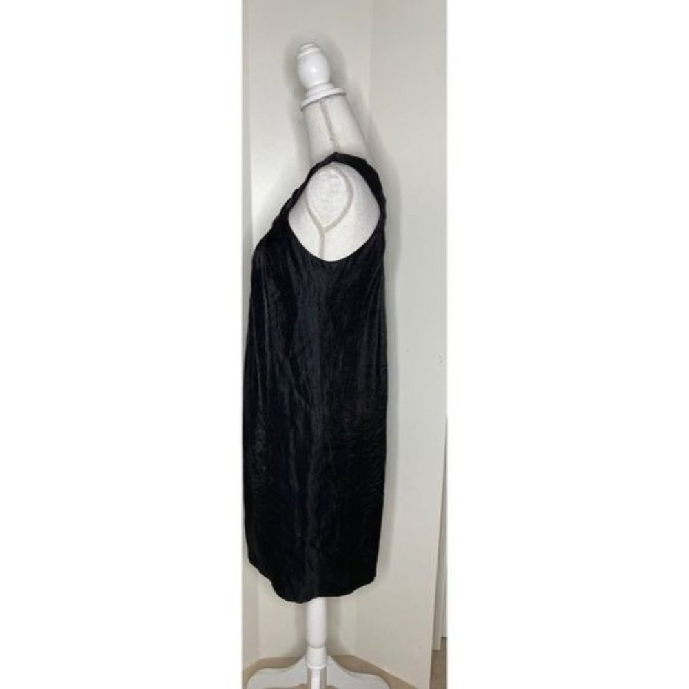 Adrianna Papell Black Crepe Dress - Picture 2 of 5